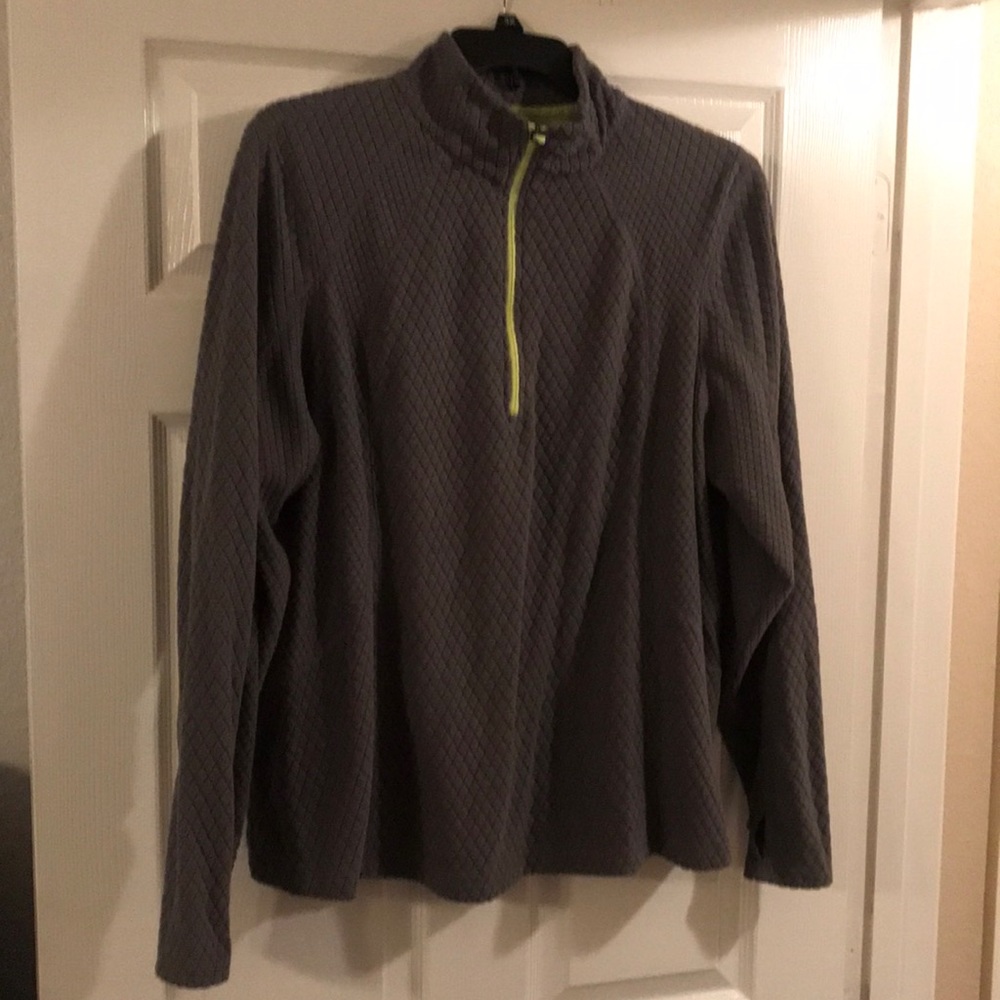 Tek Gear Top Long Sleeve Gray Size 3X
